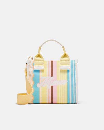 Stevie Mini Tote Bag - Miami Print