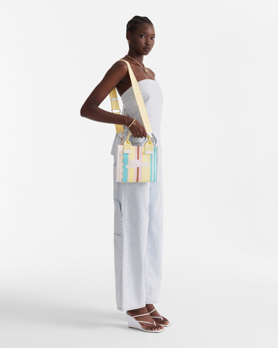 Stevie Mini Tote Bag - Miami Print