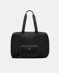 Nextalgia Packable Tote Bag - Black Light Gold