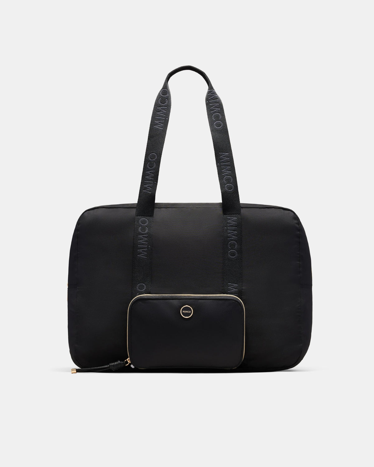 Nextalgia Packable Tote Bag - Black Light Gold