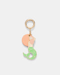 Mermaid Keyring - Pastel Peach