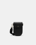 Jett Phone Crossbody Bag - Black Light Gold