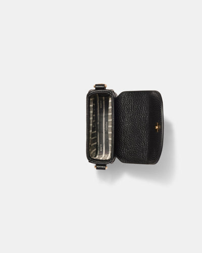 Jett Phone Crossbody Bag - Black Light Gold