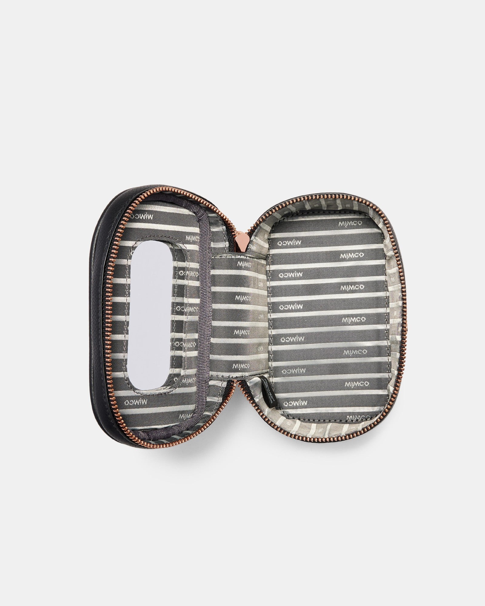 Hendrix Cosmetic Bag - Black Rose Gold