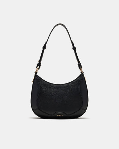 Betsy Shoulder Bag - Black Light Gold
