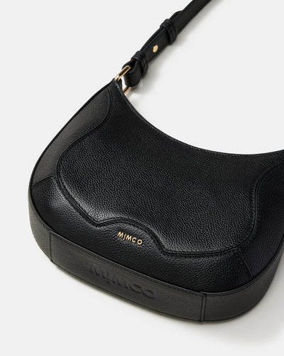 Betsy Shoulder Bag - Black Light Gold