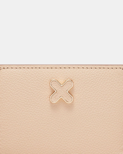 Hendrix Card Wallet - Almond
