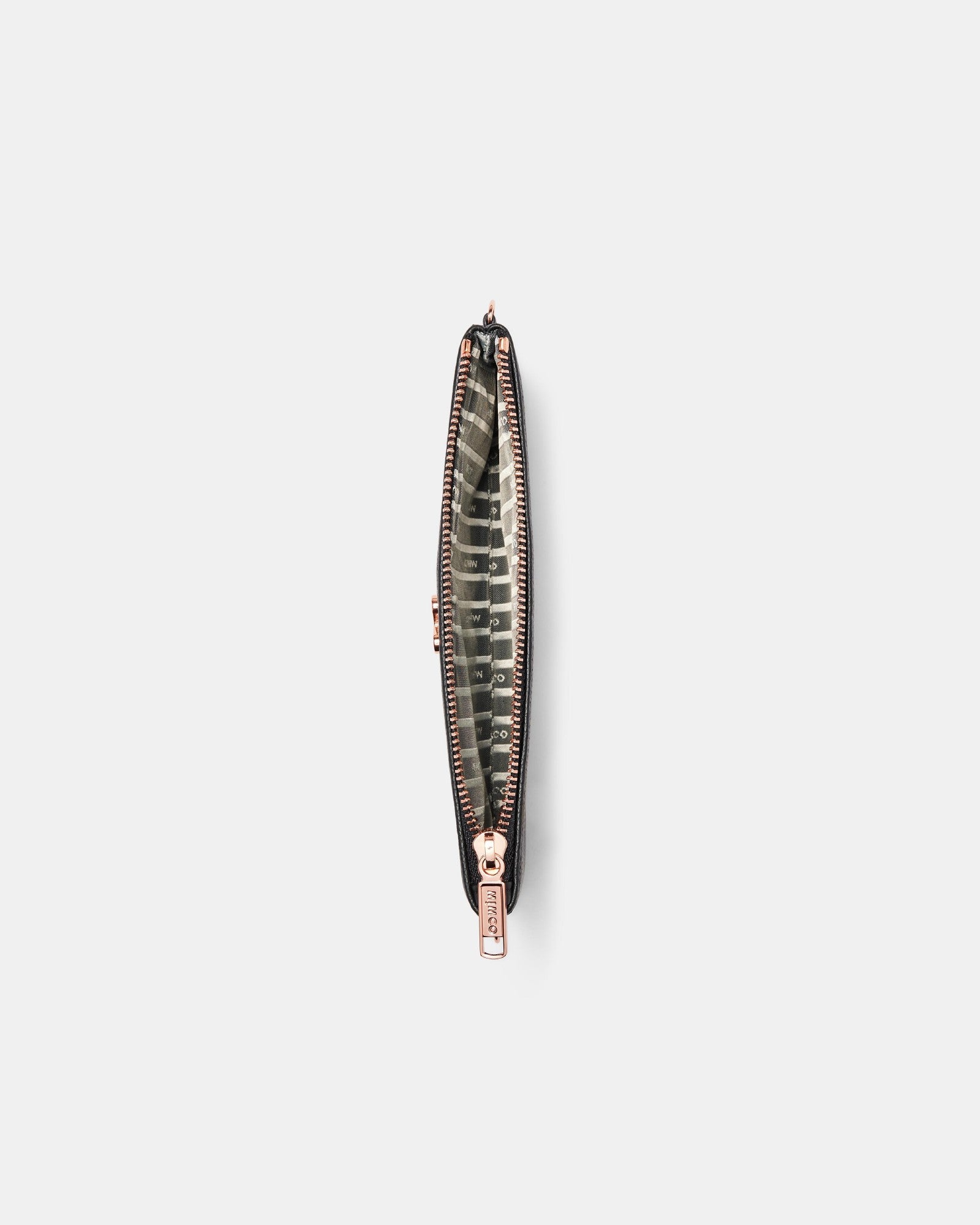 Hendrix Pouch Crossbody Bag - Black Rose Gold