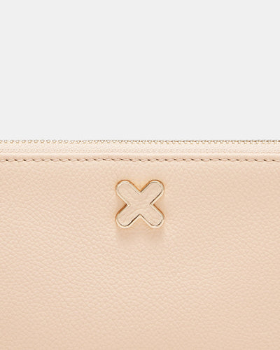 Hendrix Pouch Crossbody Bag - Almond