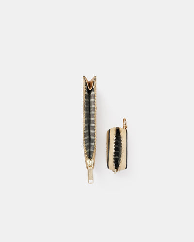 Classico Travel Duo Pouch - Light Gold