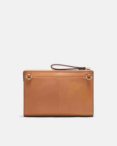 Jett Medium Pouch - Caramel