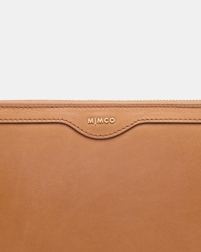 Jett Medium Pouch - Caramel