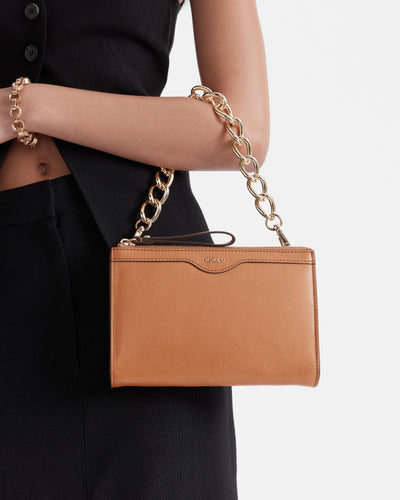 Jett Medium Pouch - Caramel
