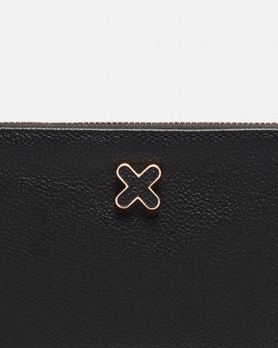Hendrix Small Pouch - Black Rose Gold