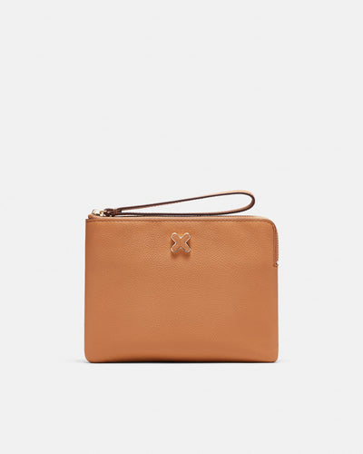 Hendrix Medium Pouch - Caramel