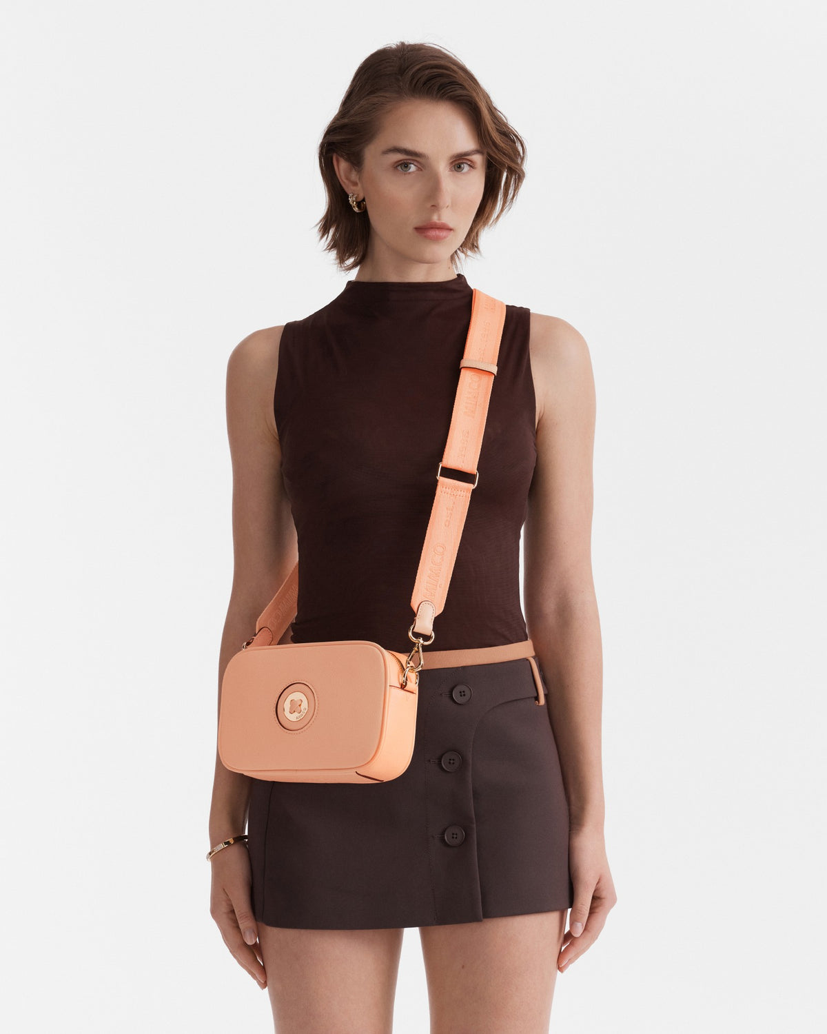Mim-Mazing Crossbody Bag - Pastel Peach