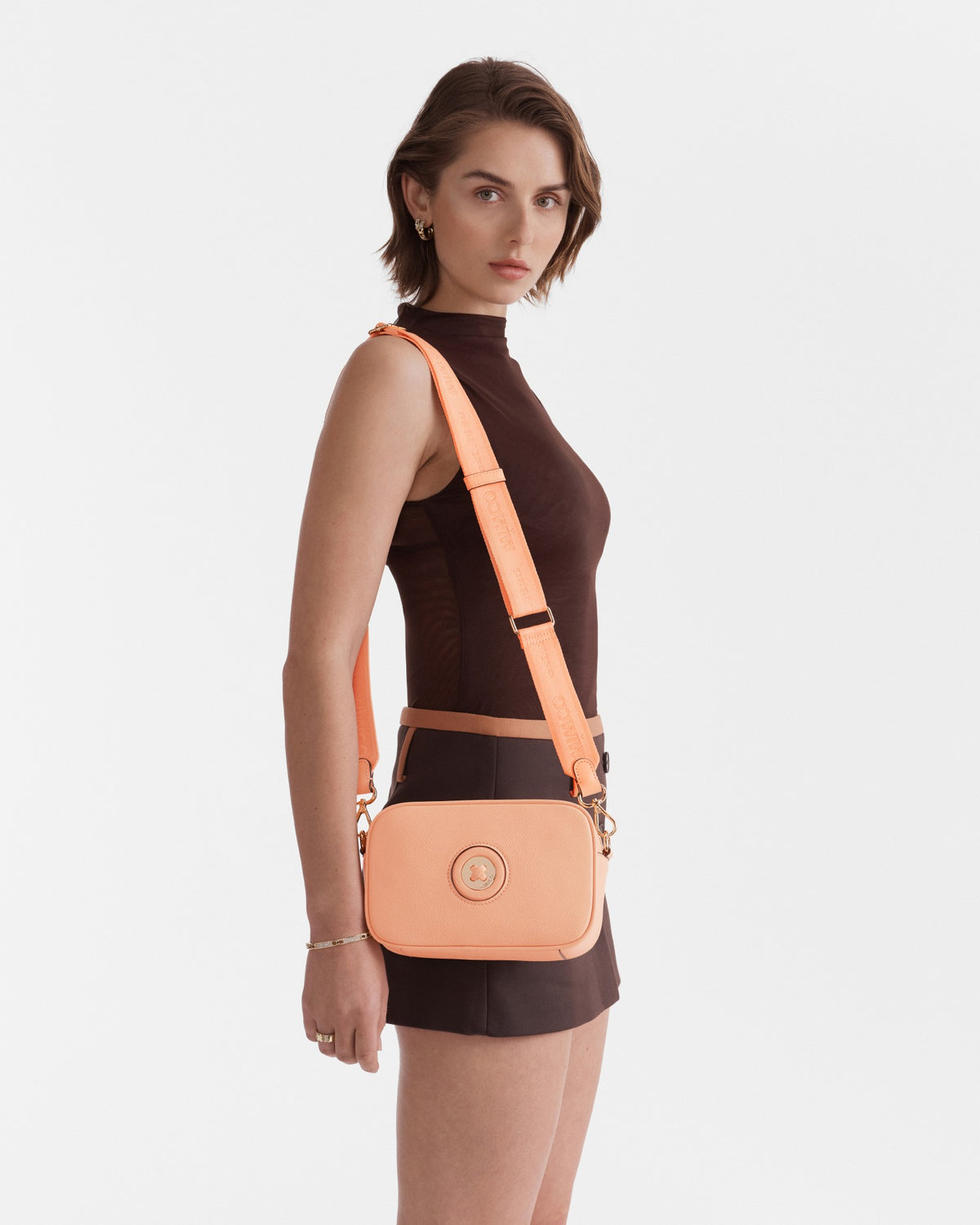 Mim-Mazing Crossbody Bag - Pastel Peach