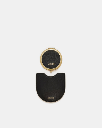 Paradise Mirror - Black Light Gold