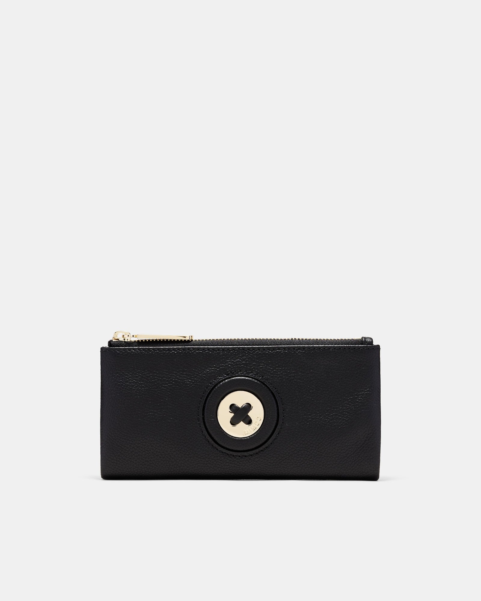 Mim-Mazing Large Wallet - Black Light Gold