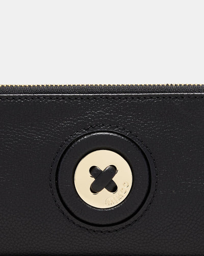 Mim-Mazing Large Wallet - Black Light Gold