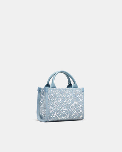 Mim-Gram Sparkle Crossbody Bag - Denim