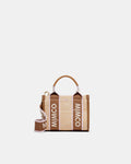 Stevie Micro Tote Crossbody Bag - Natural Caramel