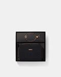 Flashback Wallet and Bracelet Gift Set - Black Rose Gold