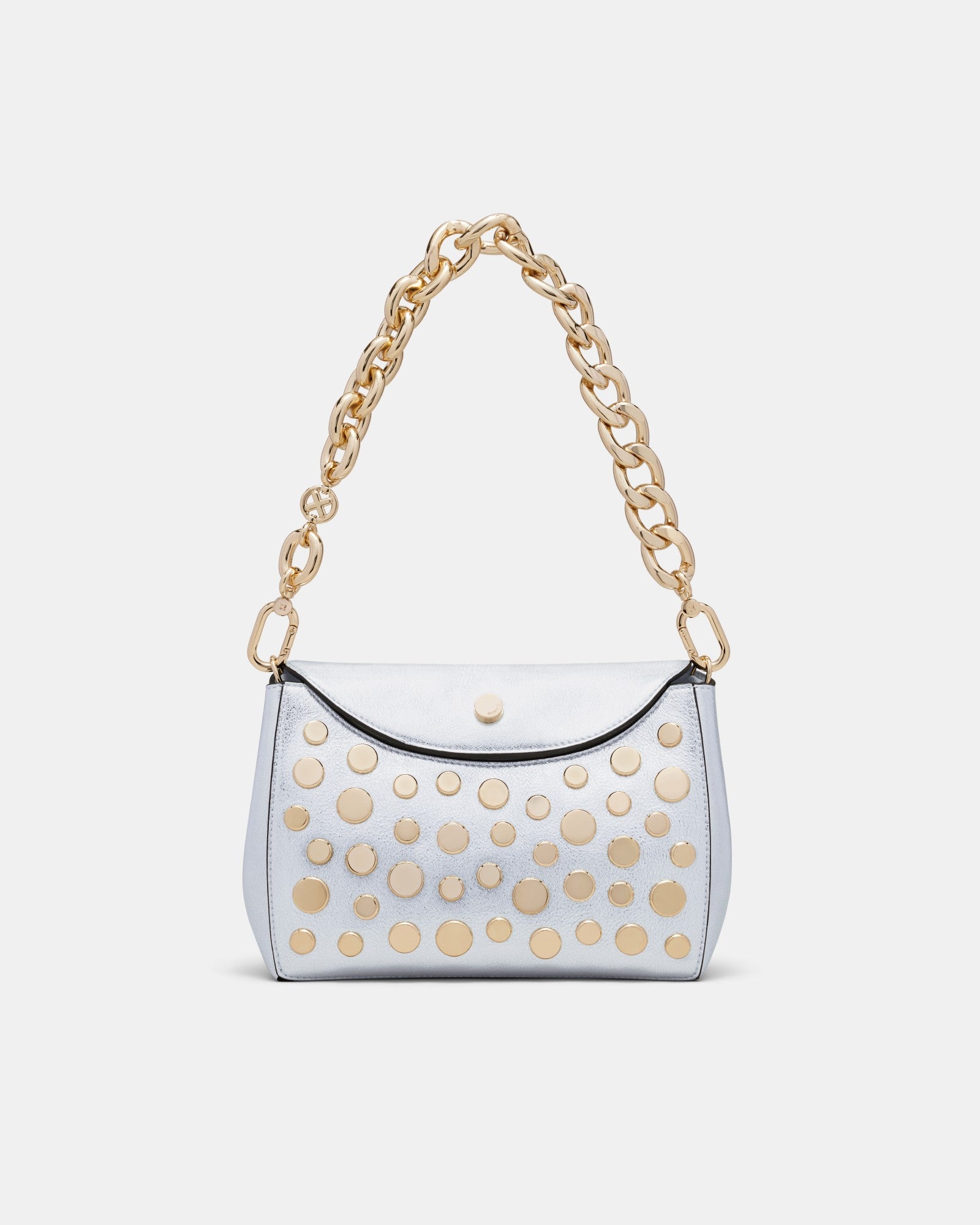 Glisten Clutch Bag - Silver
