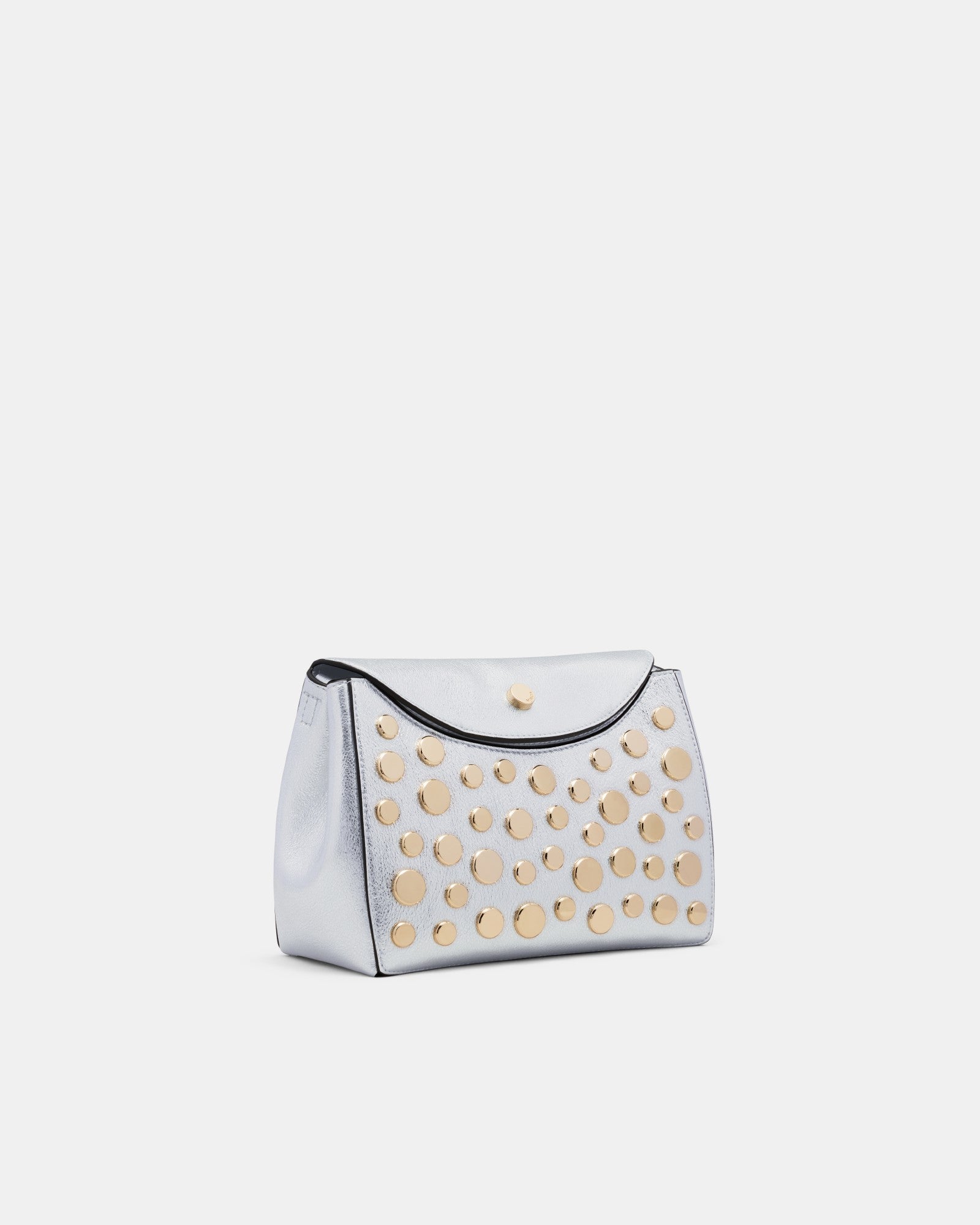 Glisten Clutch Bag - Silver