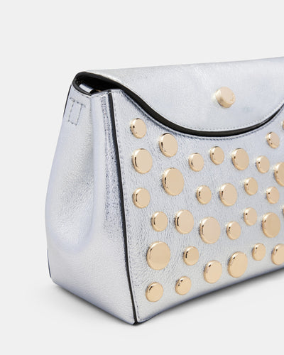 Glisten Clutch Bag - Silver