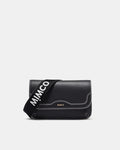 Jett Flapover Crossbody Bag - Black Light Gold