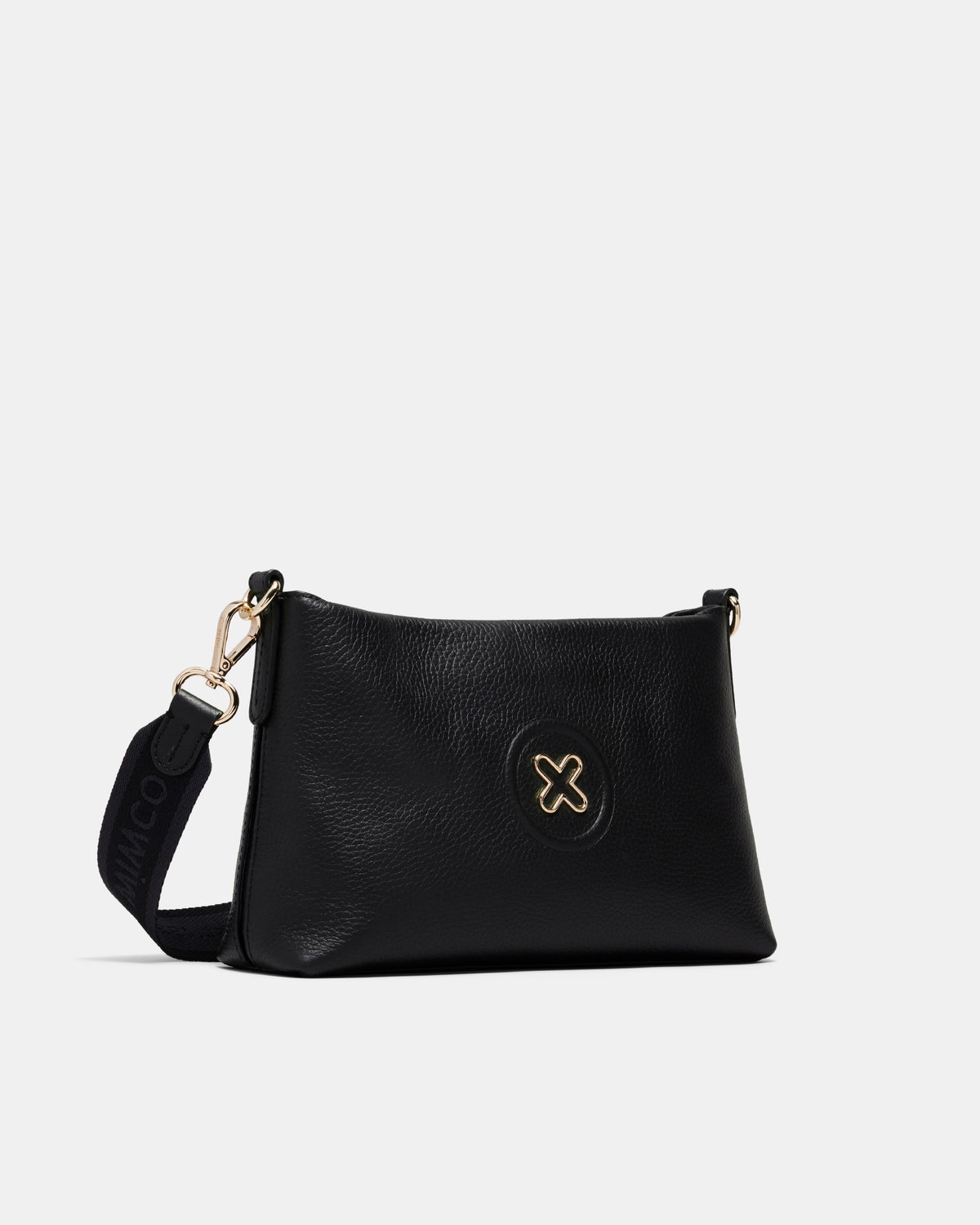 Bay Crossbody Bag - Black Light Gold