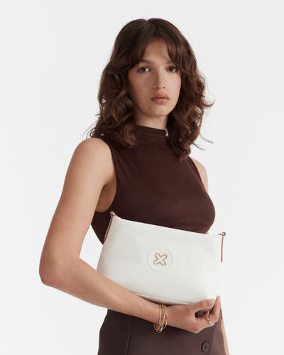 Bay Crossbody Bag - White
