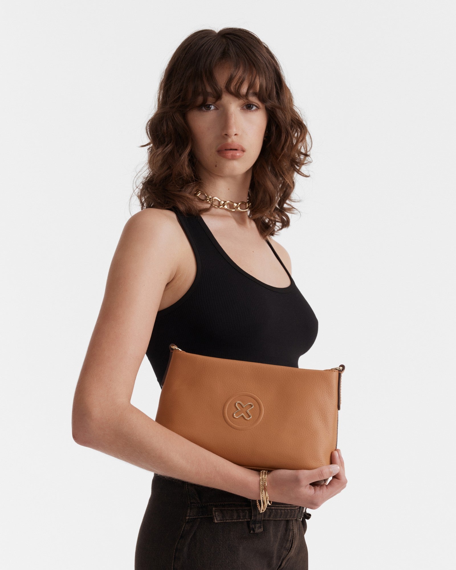 Bay Crossbody Bag - Caramel