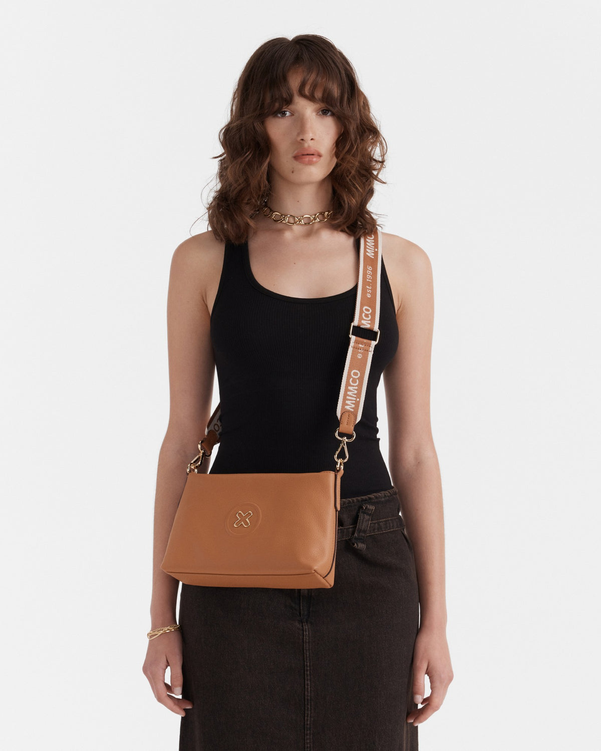 Bay Crossbody Bag - Caramel