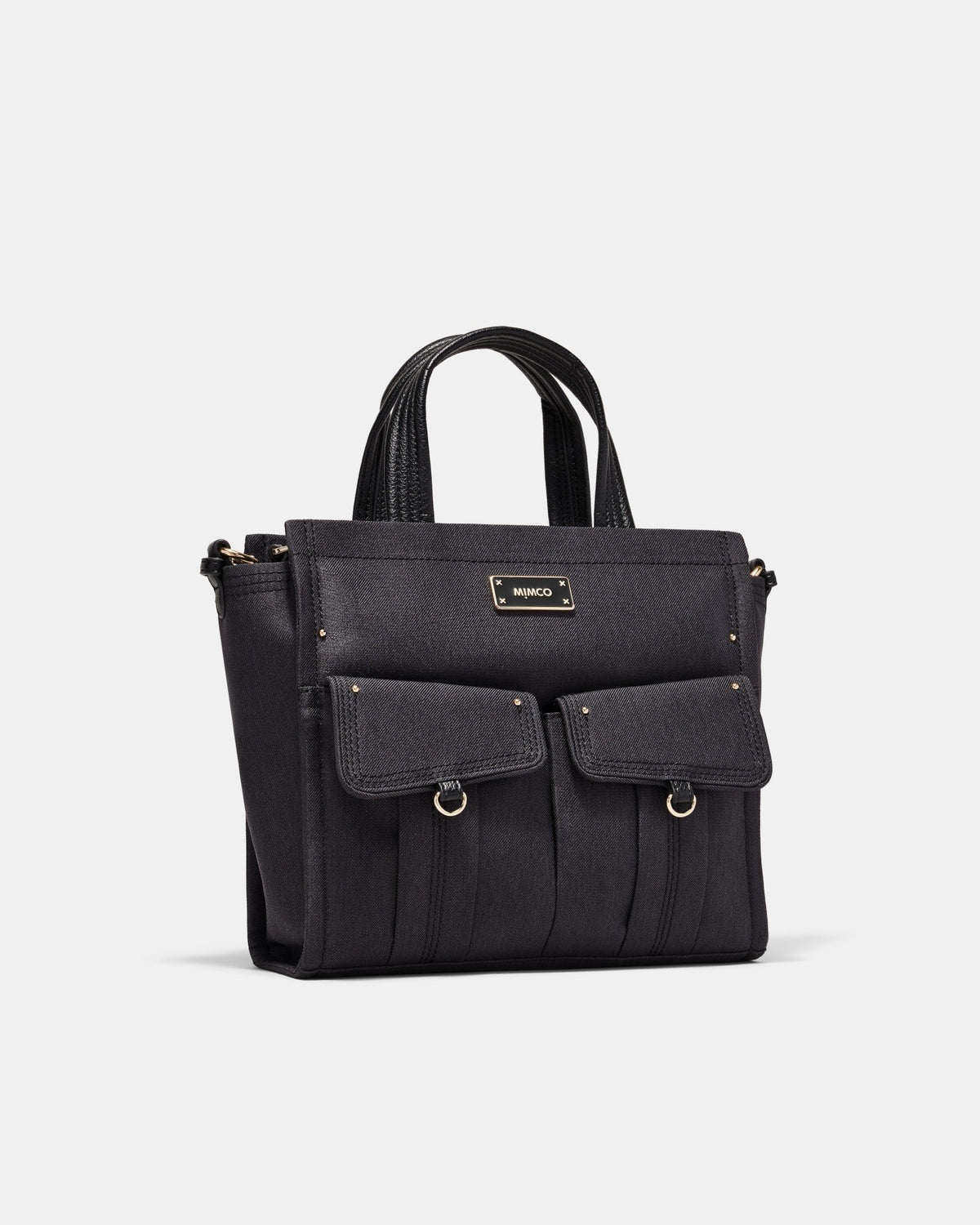 Utility Tote Bag - Black Light Gold