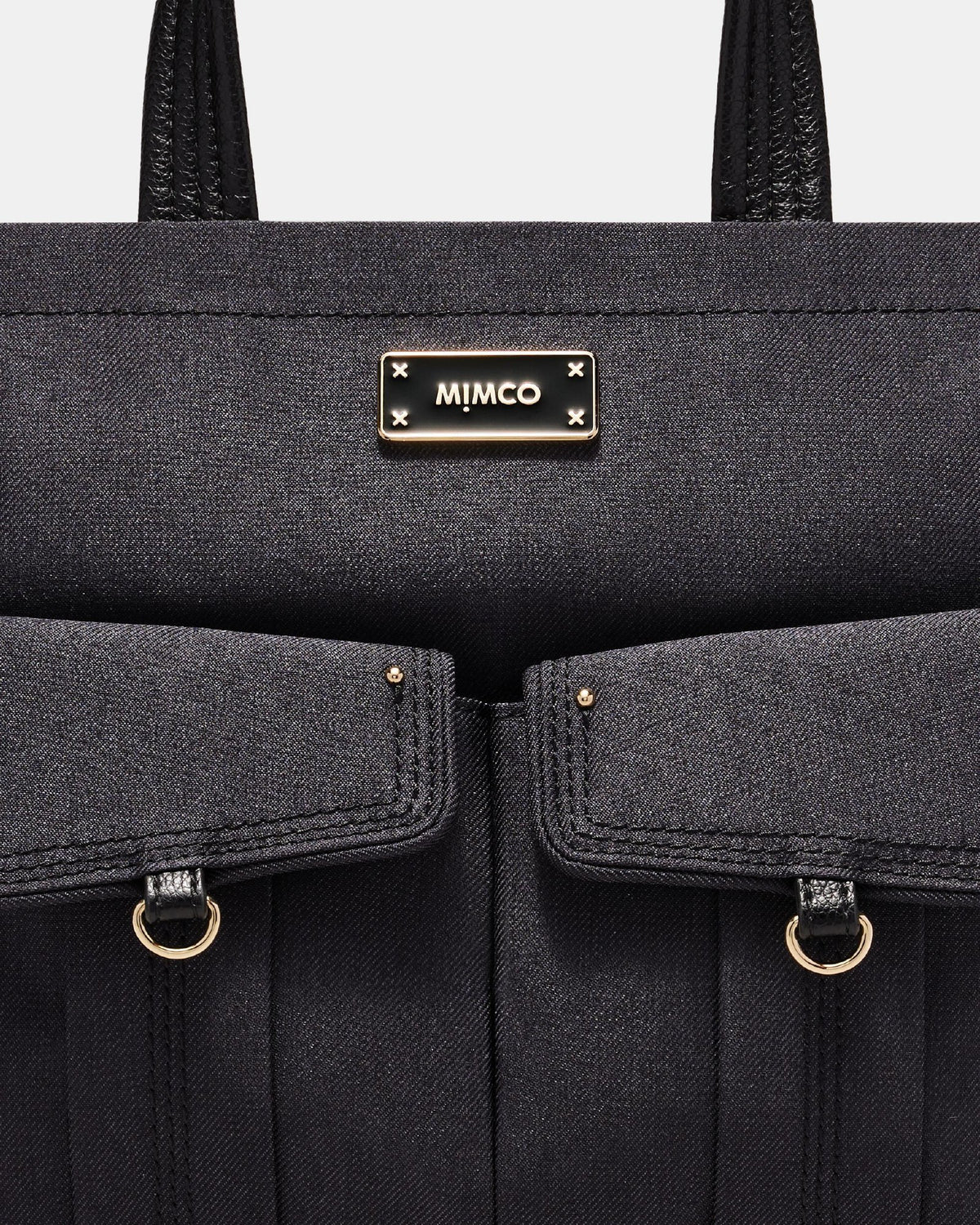 Utility Tote Bag - Black Light Gold