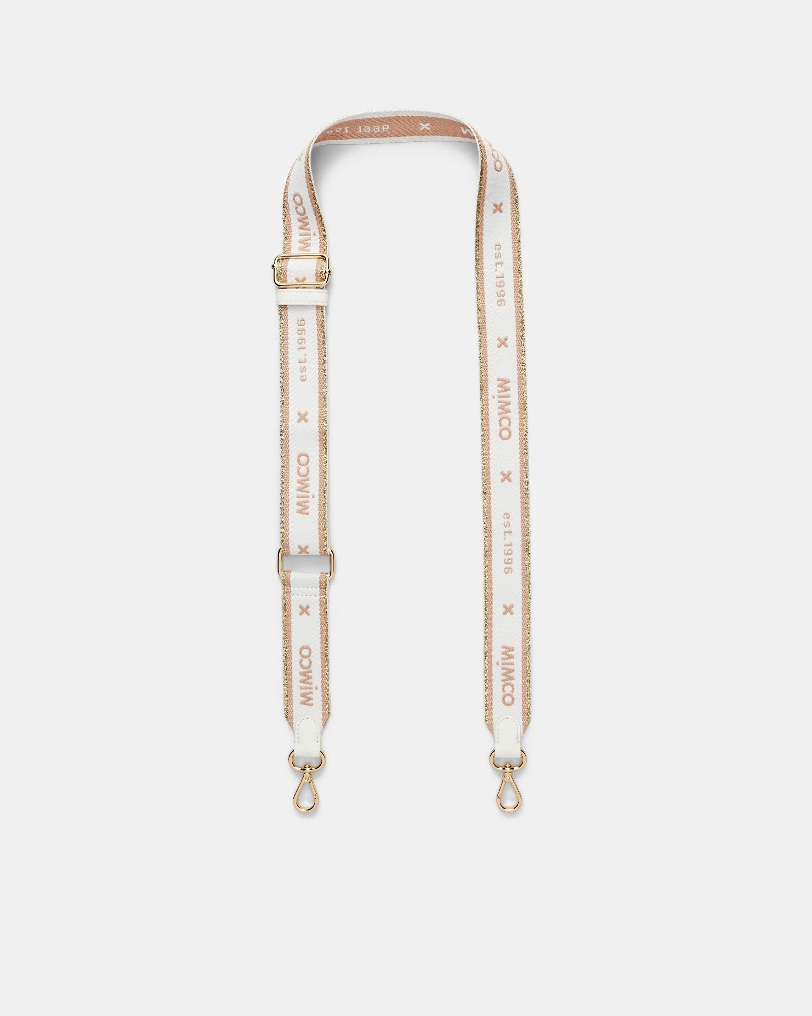 Mim 96 Webbing Bag Strap - White