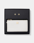 Hendrix Pouch Crossbody Gift Set - White