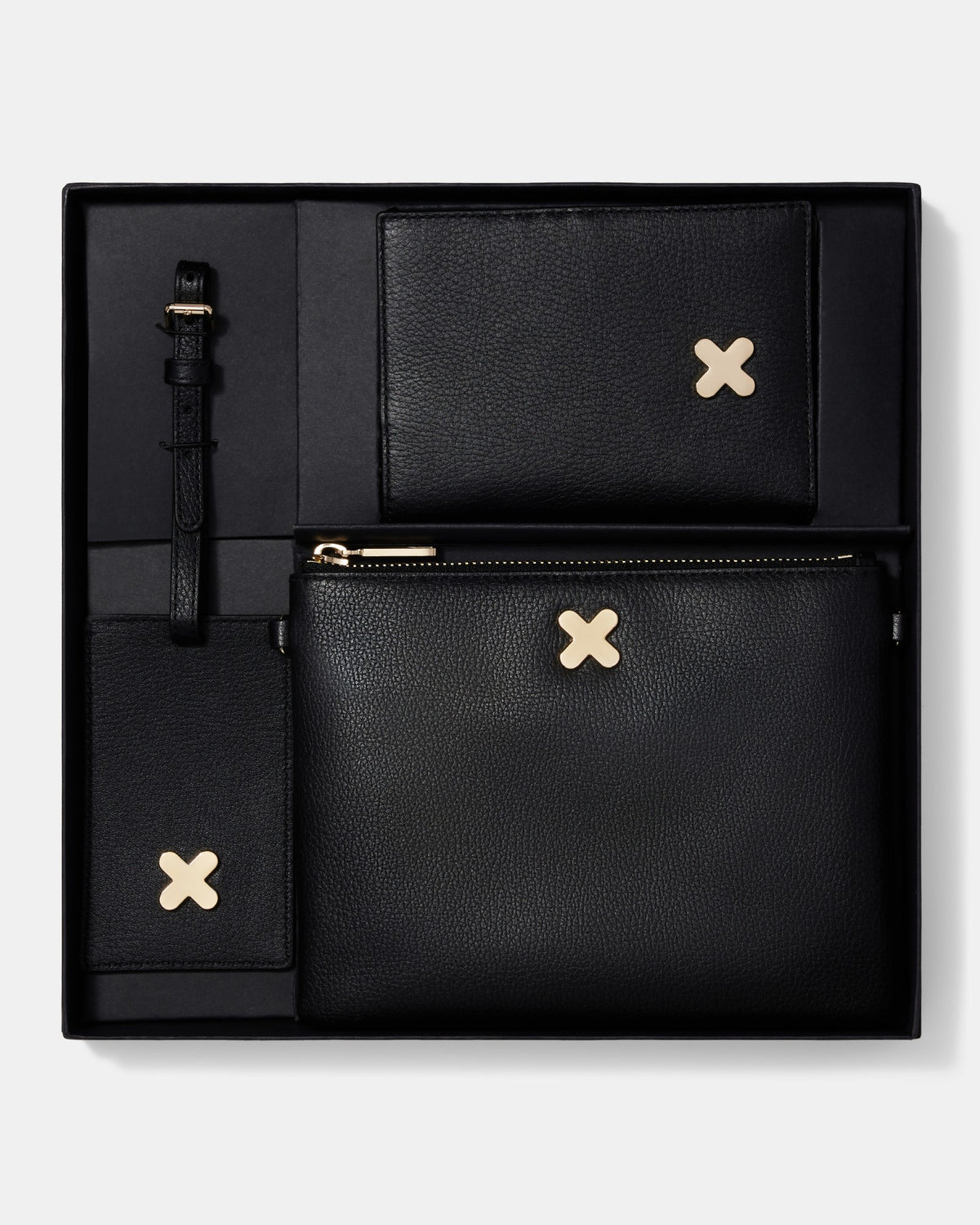 Hendrix Travel Gift Set - Black Light Gold