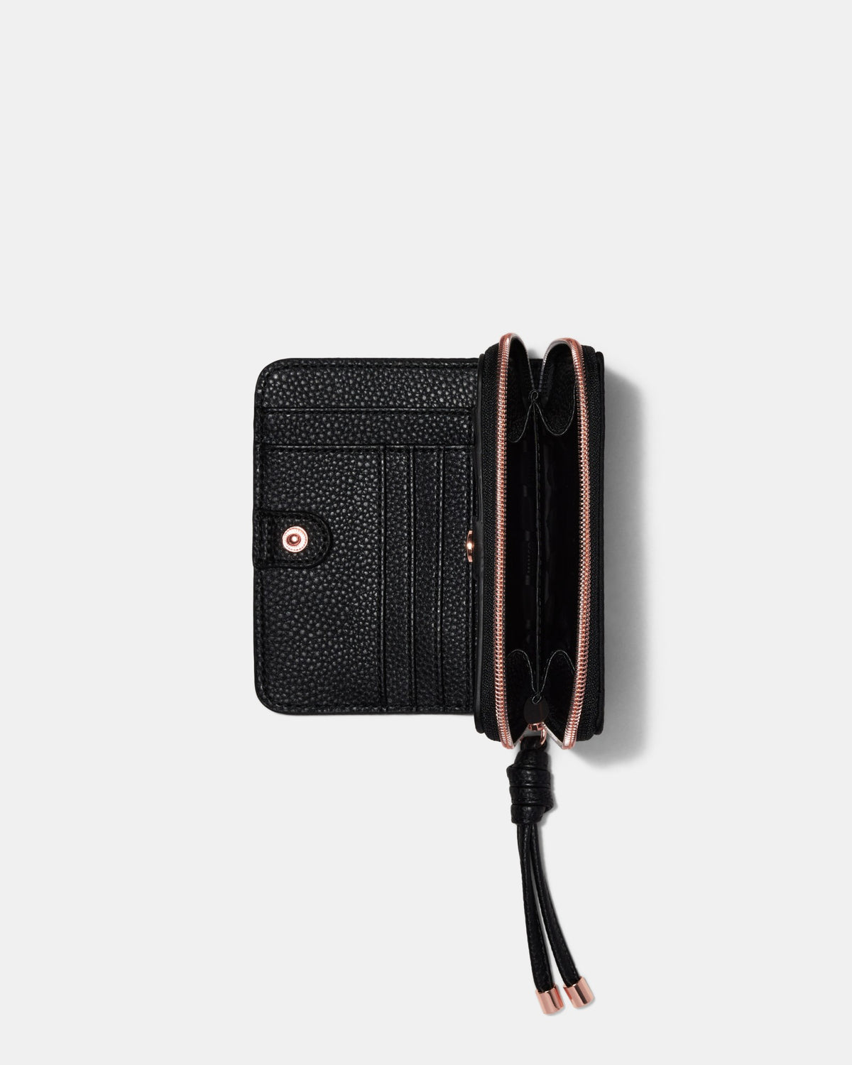 Nextalgia Medium Wallet Gift Set - Black Rose Gold