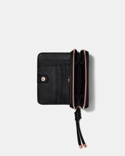 Nextalgia Medium Wallet Gift Set - Black Rose Gold