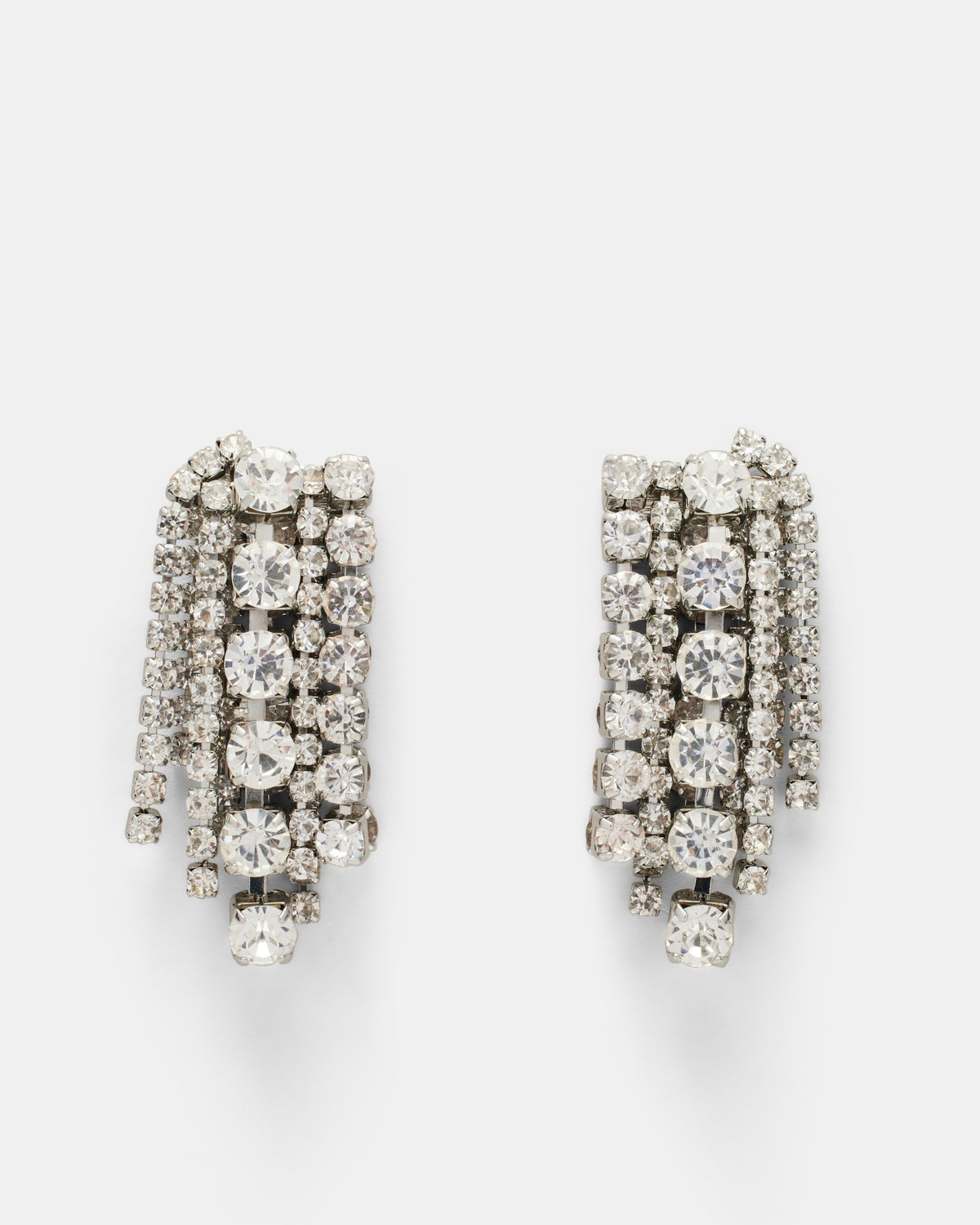 Glistening Earrings - Clear