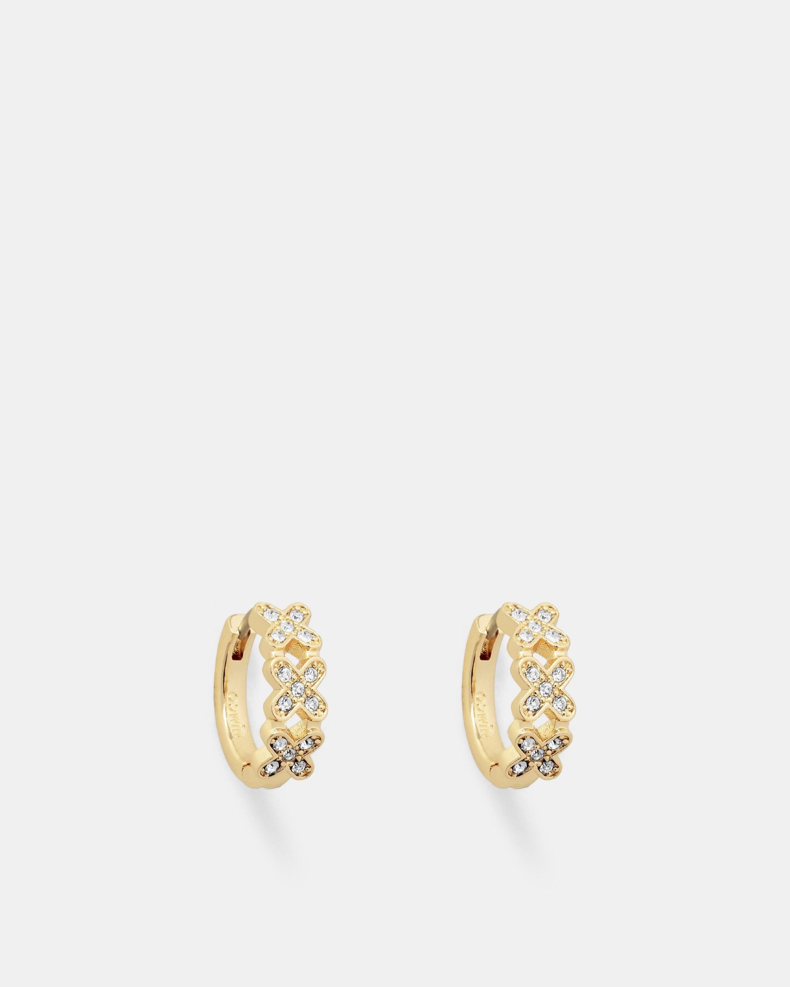 Daydream Huggie Hoop Earrings - Gold