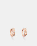 Daydream Huggie Hoop Earrings - Rose Gold