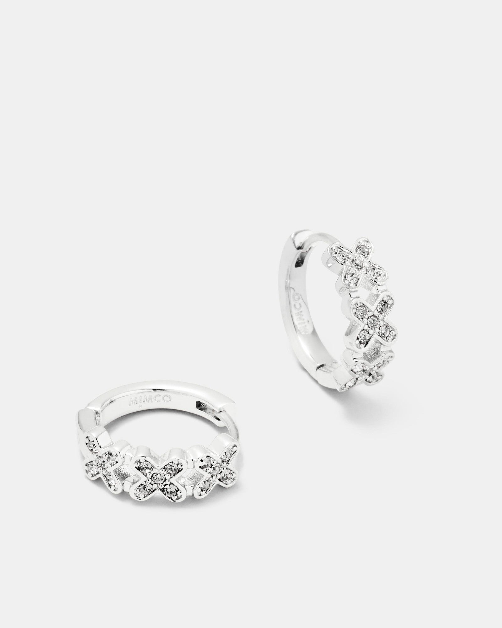 Daydream Huggie Hoop Earrings - Silver