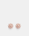 Reminiscent Stud Earrings - Rose Gold