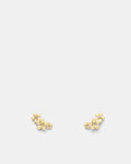 Fleur Stud Earrings - Gold