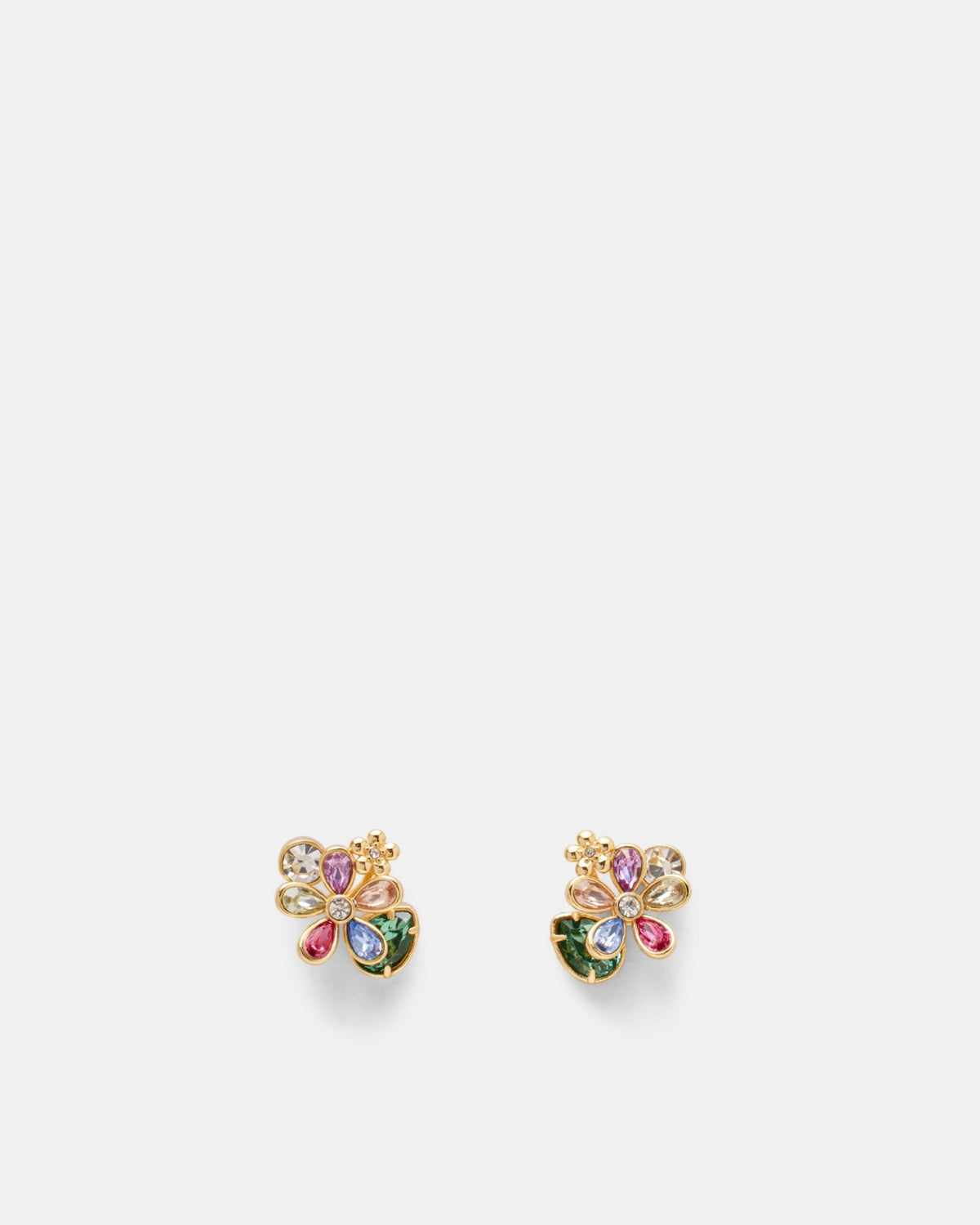 Fleurette Stud Earrings - Multicolour
