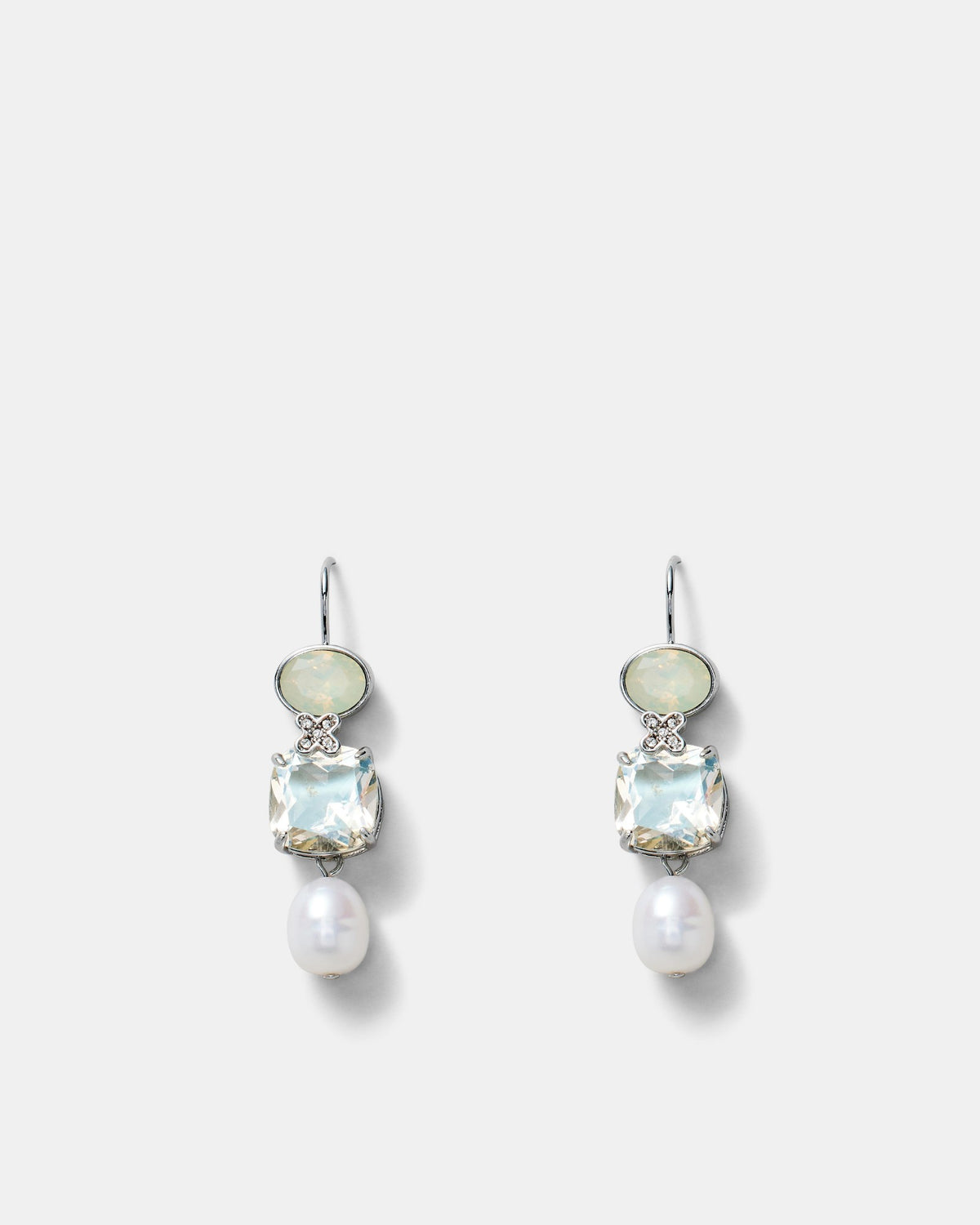 Indulge Hook Earrings - Pearl